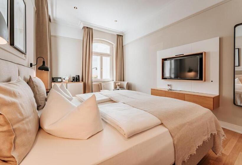 غرفة قياسية مطلّة علي الحديقة, Strandhotel Kurhaus Juist