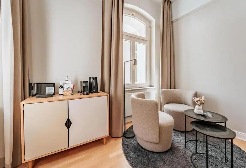 Standard-huone Puutarhanäkymä, Strandhotel Kurhaus Juist