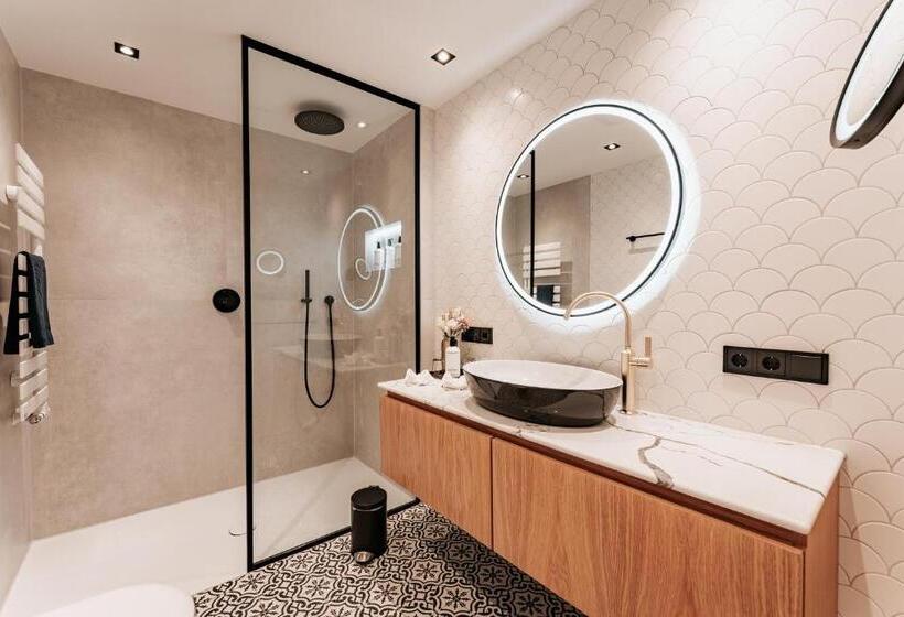 جناح ديلوكس مطل على البحر, Strandhotel Kurhaus Juist