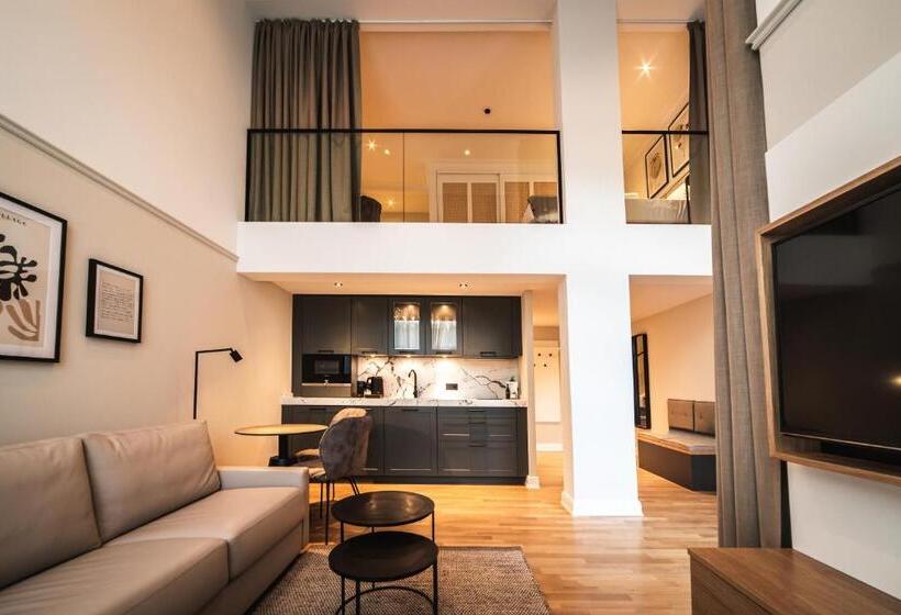 شقة غرفة واحدة ذات إطلالة, Strandhotel Kurhaus Juist