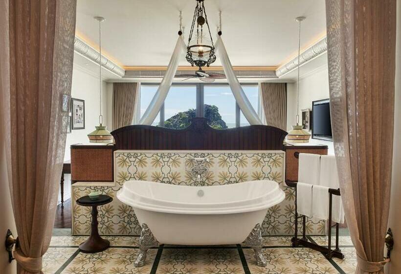 اتاق لوکس با بالکن, Hôtel Perle D Orient Cat Ba Mgallery