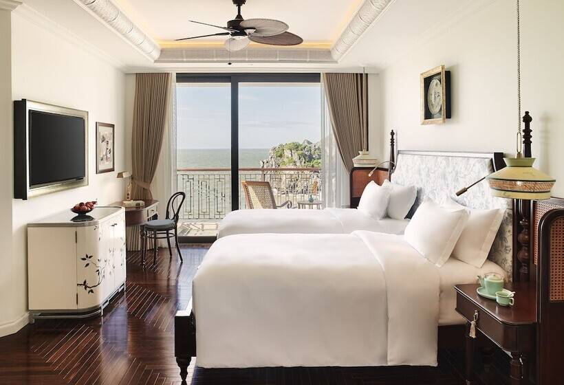 اتاق کلاسیک با چشم‌انداز دریا, Hôtel Perle D Orient Cat Ba   Mgallery