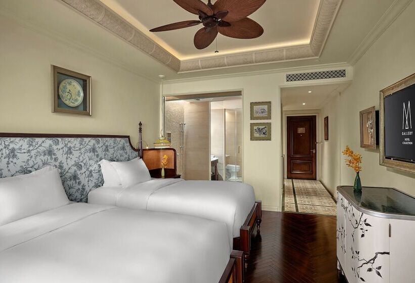 اتاق کلاسیک با چشمانداز دریا, Hôtel Perle D Orient Cat Ba Mgallery