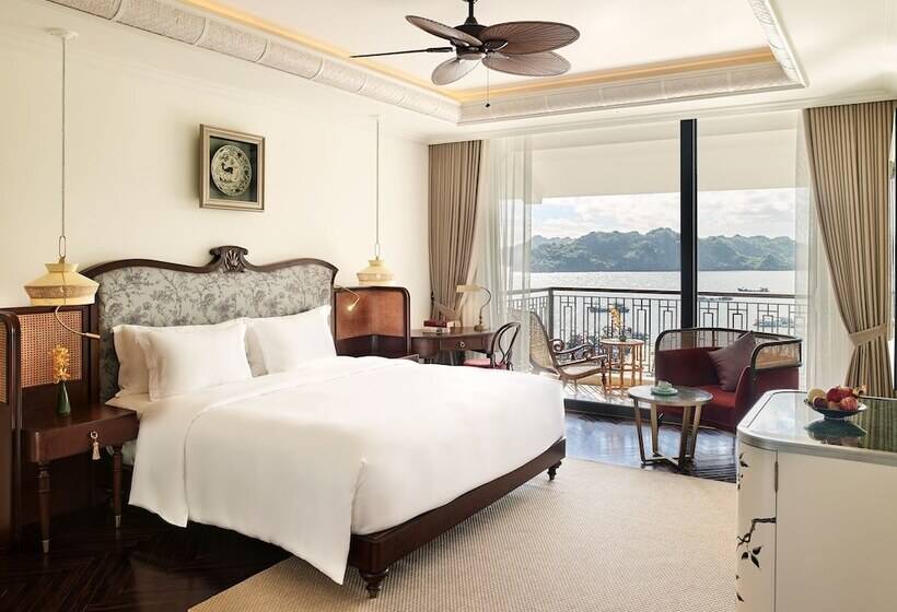 اتاق سوپریور با چشمانداز دریا, Hôtel Perle D Orient Cat Ba Mgallery
