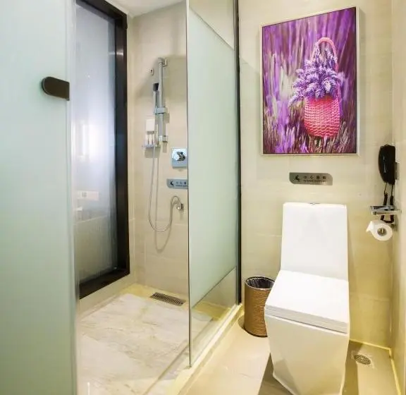 キングサイズベッドのデラックスルーム, Lavande Hotel Chengdu Xihe Bolin Plaza