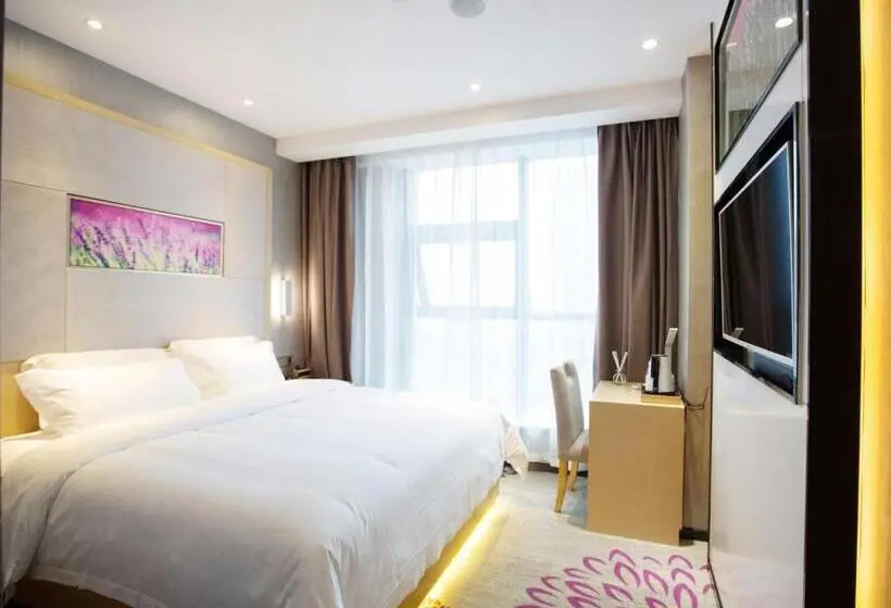 キングサイズベッドのスタンダードルーム, Lavande Hotel Chengdu Xihe Bolin Plaza