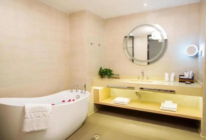 デラックスファミリールーム, Lavande Hotel Chengdu Xihe Bolin Plaza