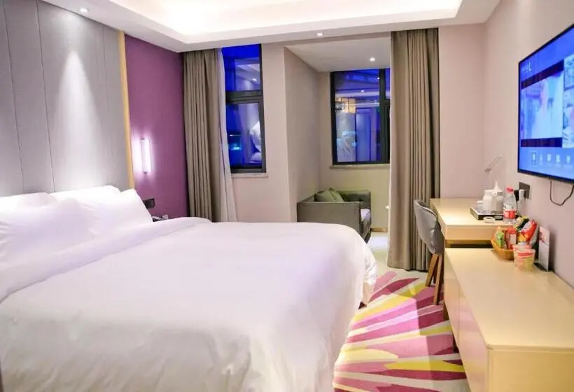 キングサイズベッドのデラックスルーム, Lavande Hotels·shenzhen North Railway Station Longhua Bus Terminal