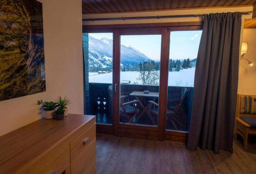 침실 1개 테라스 아파트, Berghof Reiter