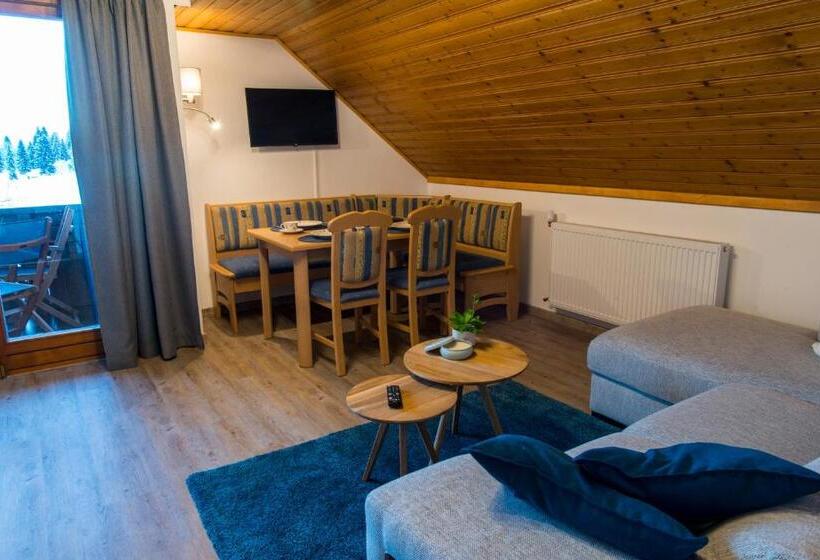 Апартаменты 1 Спальня с Террасой, Berghof Reiter