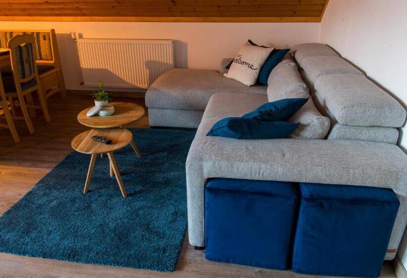 침실 1개 테라스 아파트, Berghof Reiter