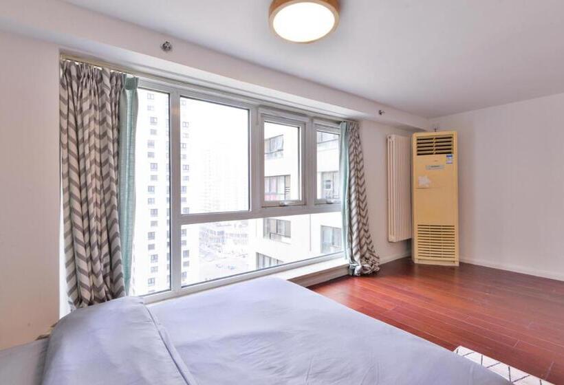 Apartament 1 Sypialnia, Tianjin Nankai·nankai Joy City·