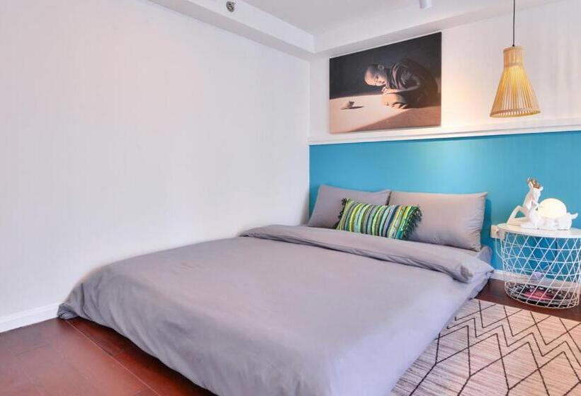 Apartament 1 Sypialnia, Tianjin Nankai·nankai Joy City·