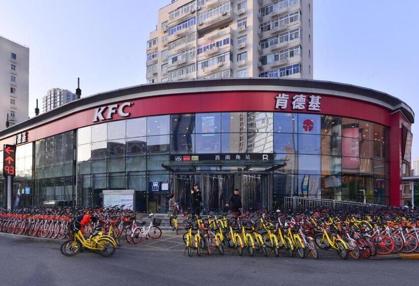 Apartament 1 Sypialnia, Tianjin Nankai·nankai Joy City·