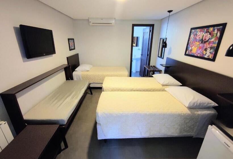 4인용 스탠다드 룸, Pousada Das Araucarias