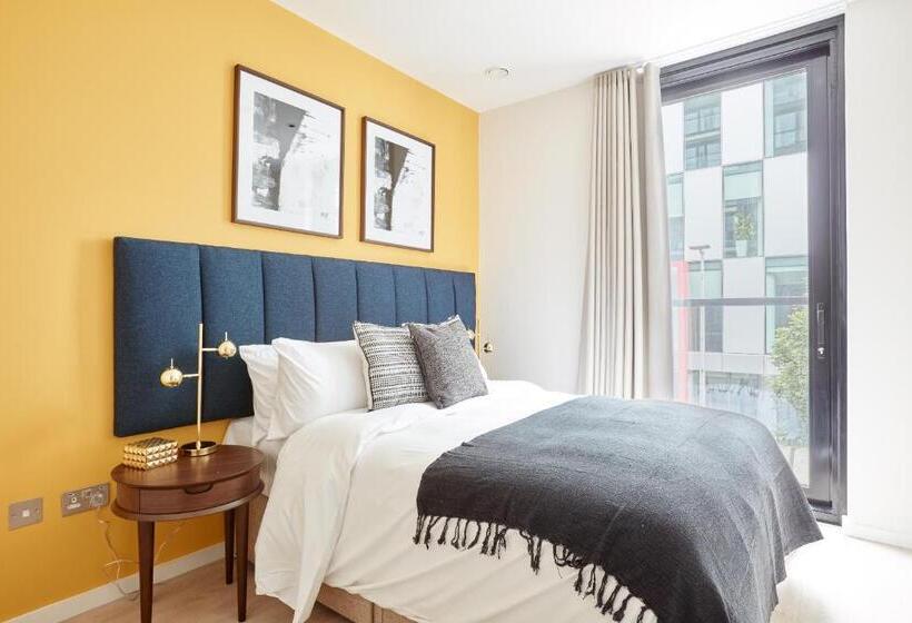 דירה בת חדר שינה 1 עם מרפסת, Sonder At Britain Quay