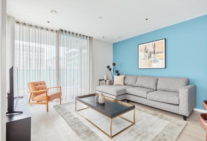 דירה בת חדר שינה 1 עם מרפסת, Sonder At Britain Quay