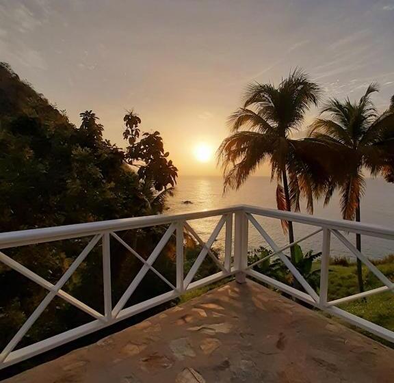 آپارتمان 1 خوابه با چشم‌انداز دریا, Castara Inn