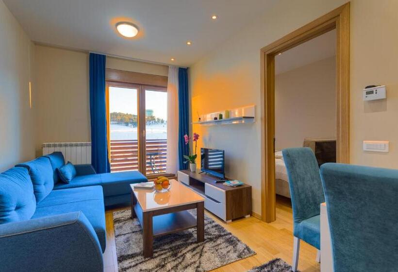 آپارتمان 1 خوابه با چشمانداز, Kalman Spa&gym