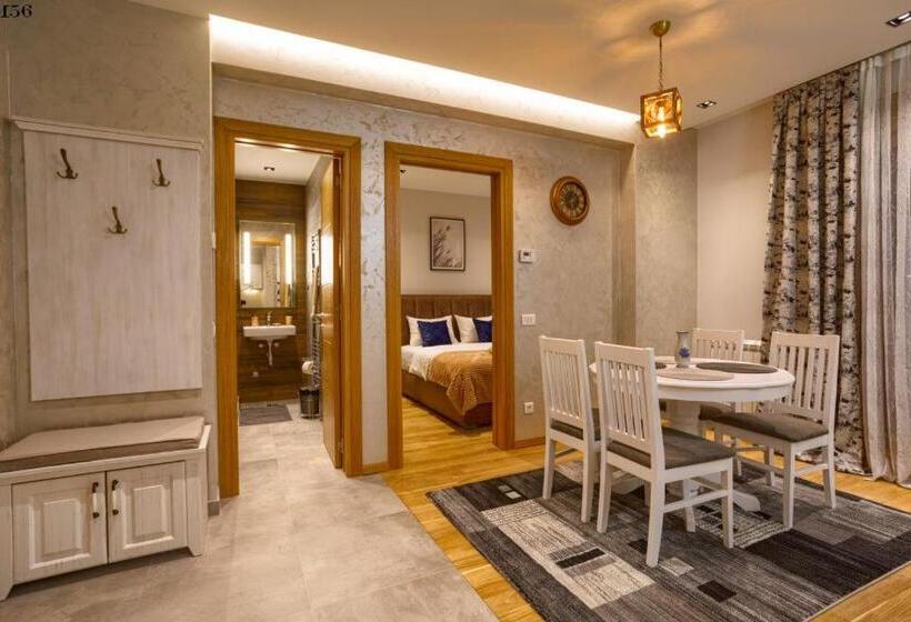 آپارتمان 1 خوابه با چشم‌انداز, Kalman Spa&gym