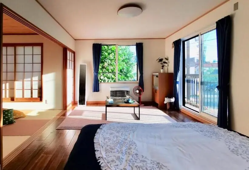 Deluxe-huoneisto 1 Makuuhuone, Opopo Home 竜宮店
