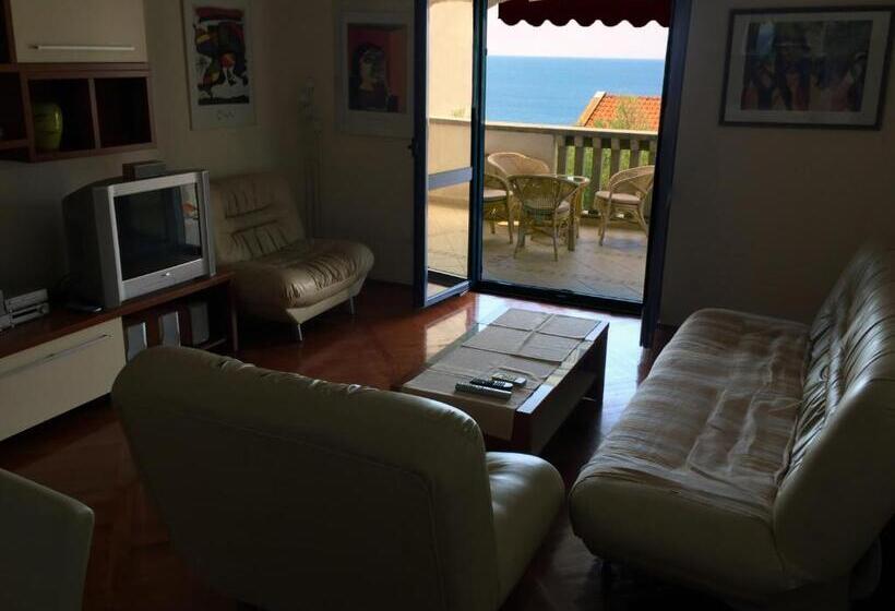 آپارتمان 1 خوابه با چشم‌انداز دریا, Villa Sara Guesthouse