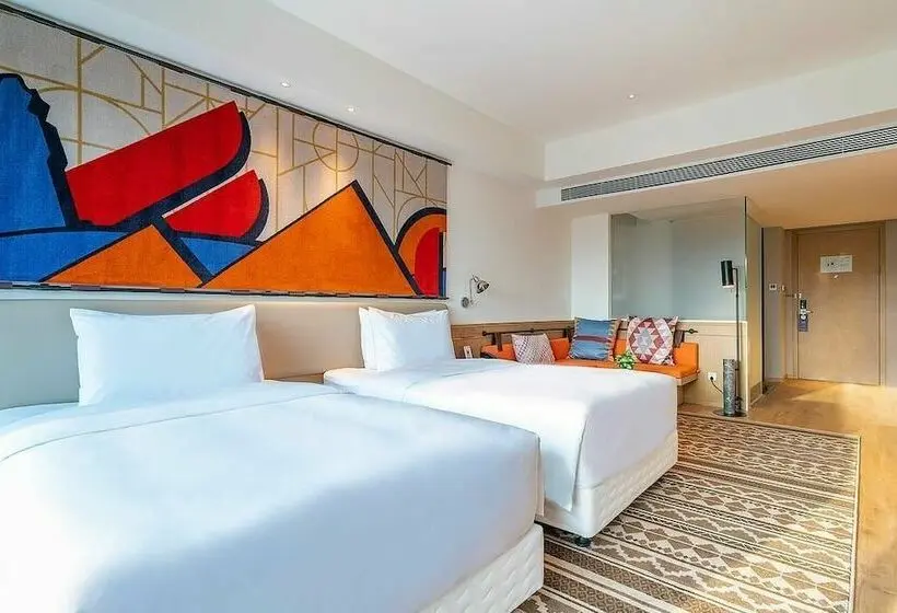 デラックスルーム, Hilton Garden Inn Xiamen Bailuzhou Park