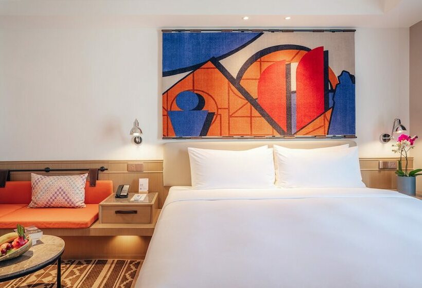 Номер Deluxe, Hilton Garden Inn Xiamen Bailuzhou Park