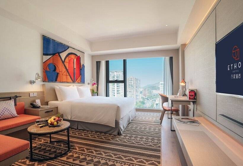 Номер Deluxe, Hilton Garden Inn Xiamen Bailuzhou Park