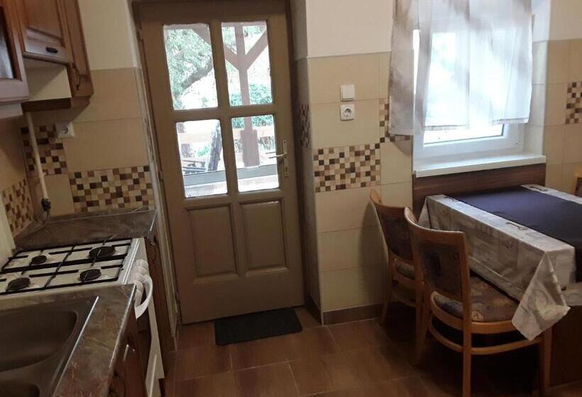 침실 1개 테라스 아파트, Mária Vendégház