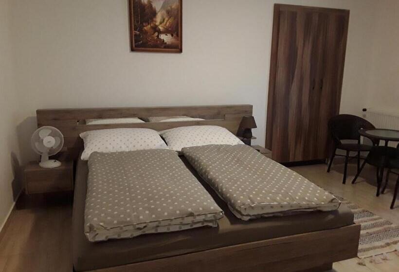 침실 1개 테라스 아파트, Mária Vendégház