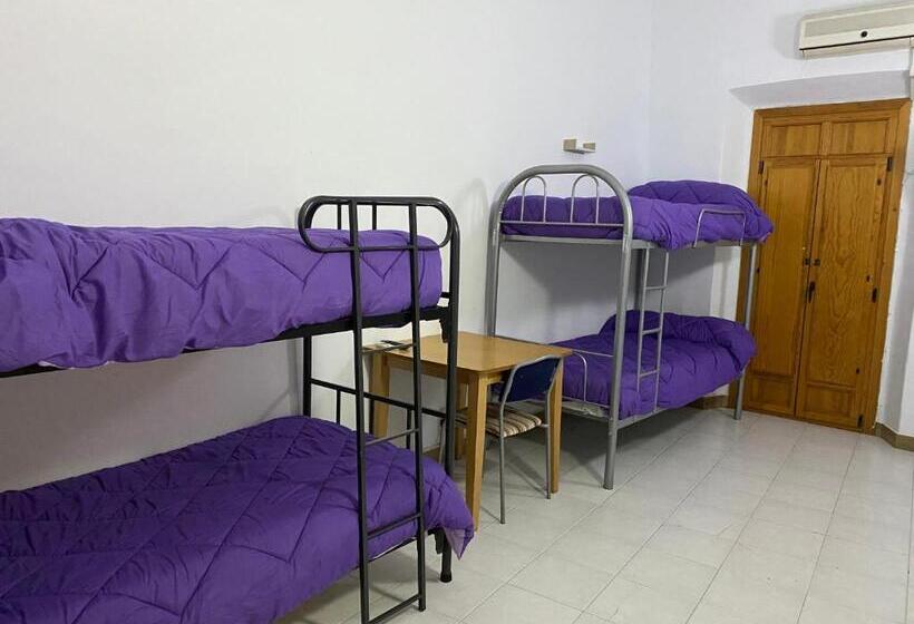 اتاق چهار تخته با دستشویی مشترک, Albergue Las Veletas