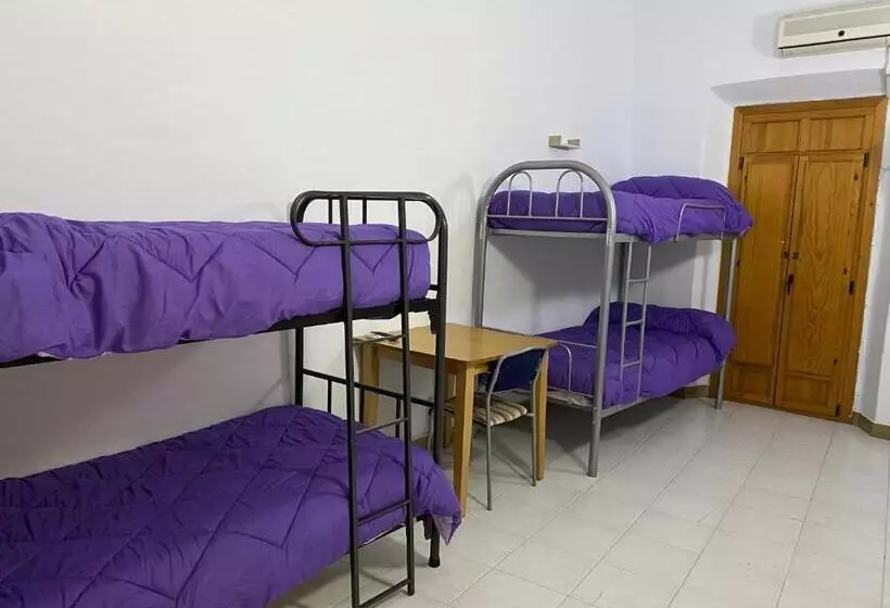 اتاق چهار تخته با دستشویی مشترک, Albergue Las Veletas