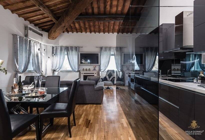 آپارتمان دلوکس 3 خوابه, Tenuta Guinigi Antico Borgo Di Matraia   Exclusive Holidays Apartments & Pool