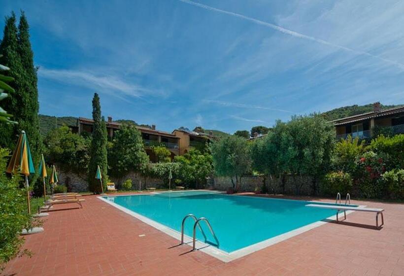 庭の見える1ベッドルームアパートメント, Nisportino Domus