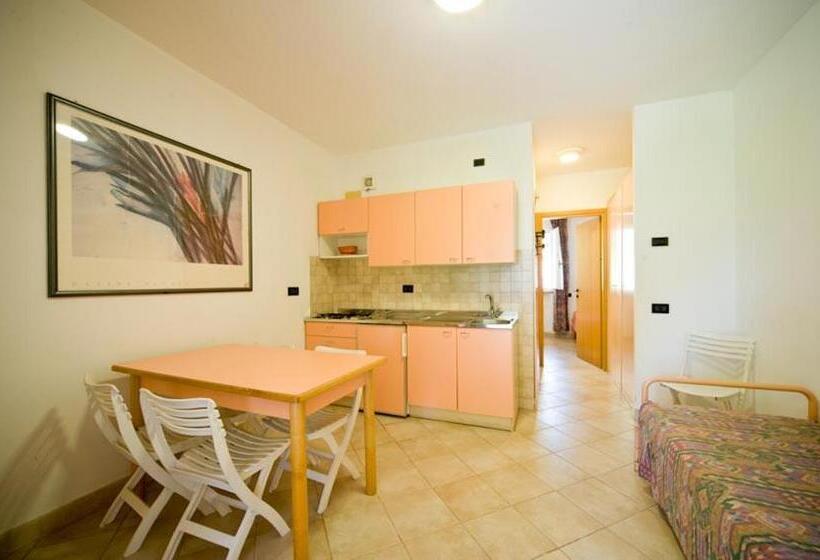 プールの見える1ベッドルームアパートメント, Nisportino Domus