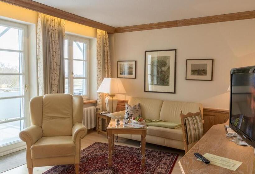 带露台的套间, Romantik Hotel Fischerwiege