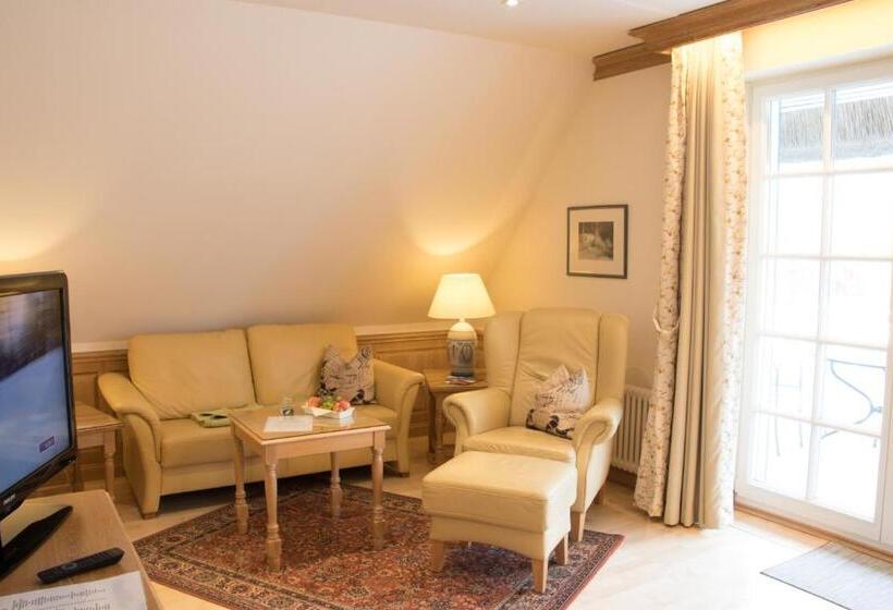 带露台的套间, Romantik Hotel Fischerwiege