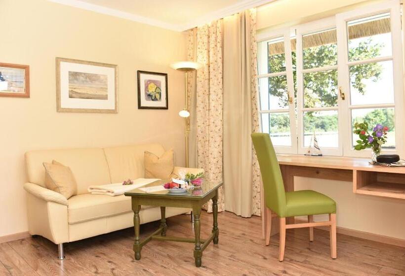 带露台的套间, Romantik Hotel Fischerwiege