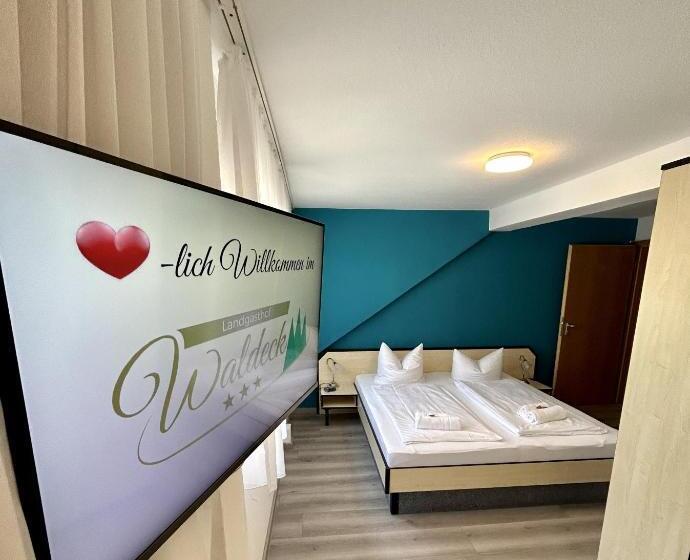 标准间带阳台, Landgasthof Waldeck