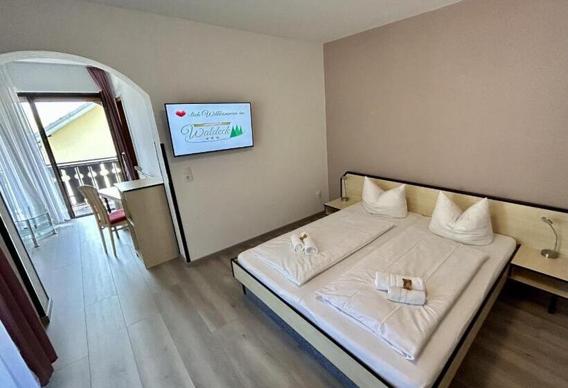 标准间带阳台, Landgasthof Waldeck