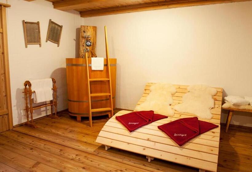 בקתת חדר, Almdorf Seinerzeit