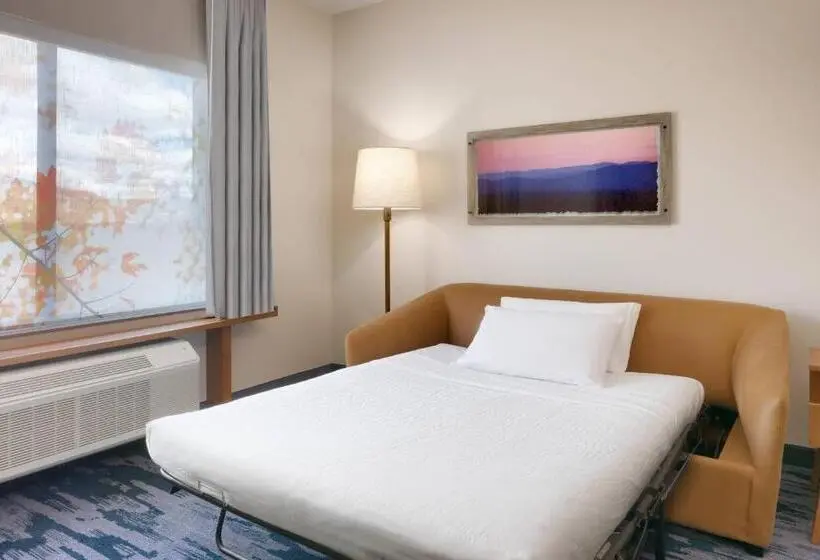 キングサイズベッドのスイートルーム, Fairfield Inn & Suites By Marriott Virgin Zion National Park