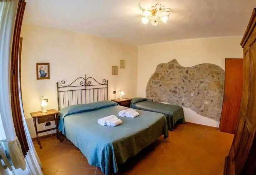 庭の見える１ベッドルームアパートメント, Agriturismo Poggio Corbello