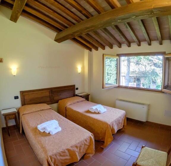 Апартаменты 2 Спальни, Agriturismo Poggio Corbello