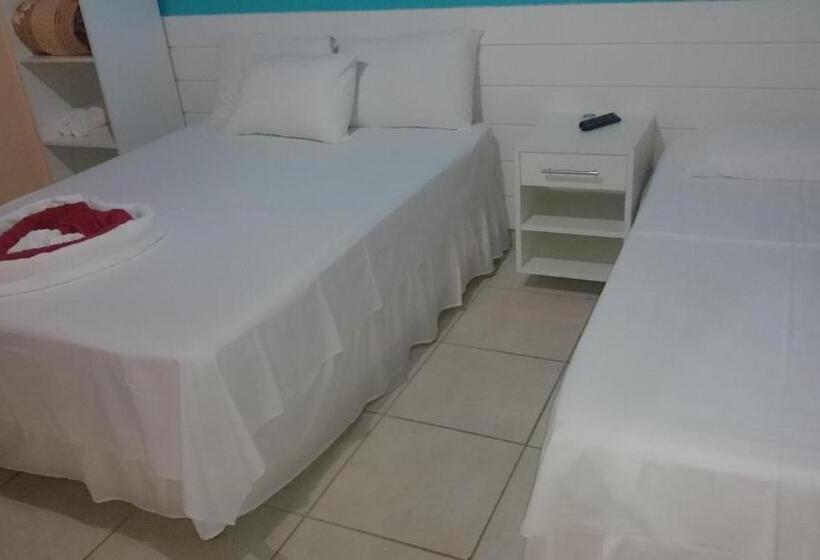 חדר סטנדרט לשלושה, Pousada Recanto Lagoa Azul