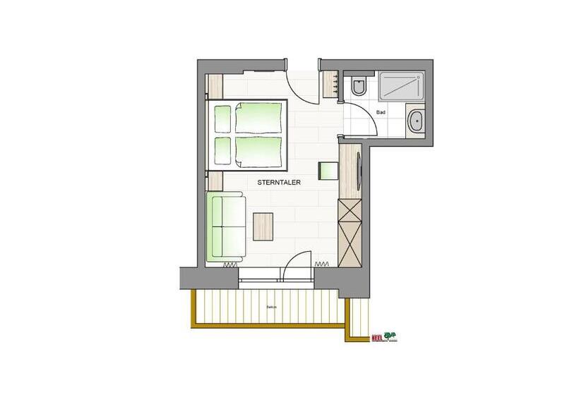 Номер Deluxe, Tiroler Herz