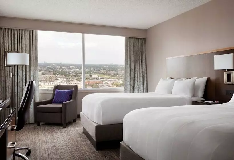 ２ダブルベッドのスタンダードルーム, New Orleans Marriott