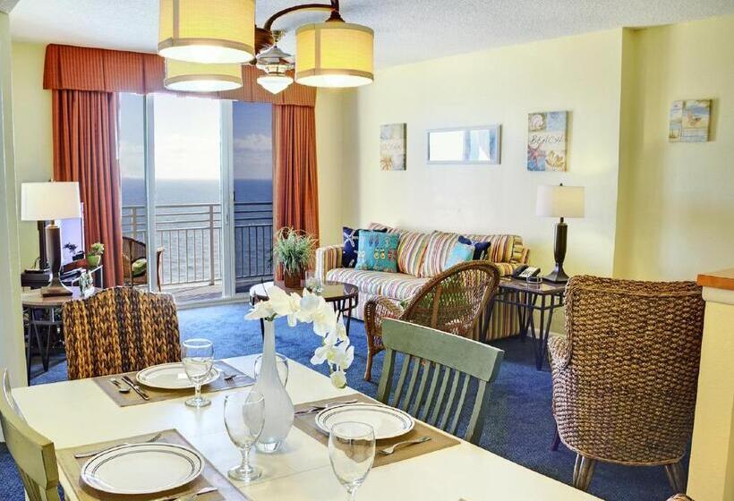 شقة غرفتين مطلة على البحر, Ocean Walk Resort