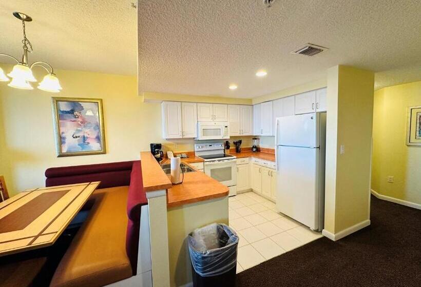 شقة غرفتين مطلة على البحر, Ocean Walk Resort